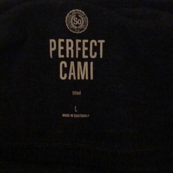 Dark blue color cami top size large - Picture 2 of 3